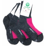 SURTEX ZIMNÍ MERINO PONOŽKY PRO DĚTI VÍNOVÉ/RŮŽOVÉ – Zbozi.Blesk.cz