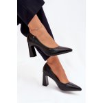 Vinceza dámské lodičky na podpatku černá – Zboží Dáma