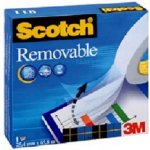 3M Scotch Removable lepicí páska odstranitelná 19 mm x 33 m – Hledejceny.cz
