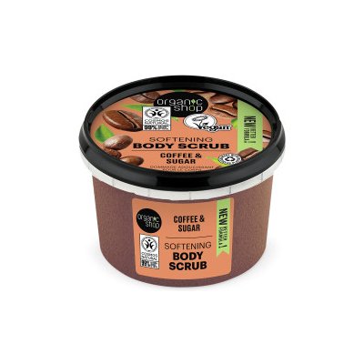 Organic Shop tělový peeling Káva 250 ml – Zboží Dáma
