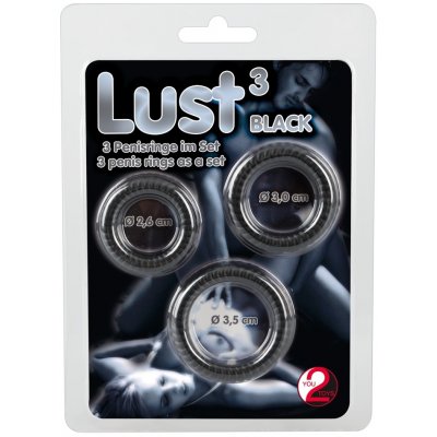 You2Toys Lust 3 Penis rings – Zboží Mobilmania