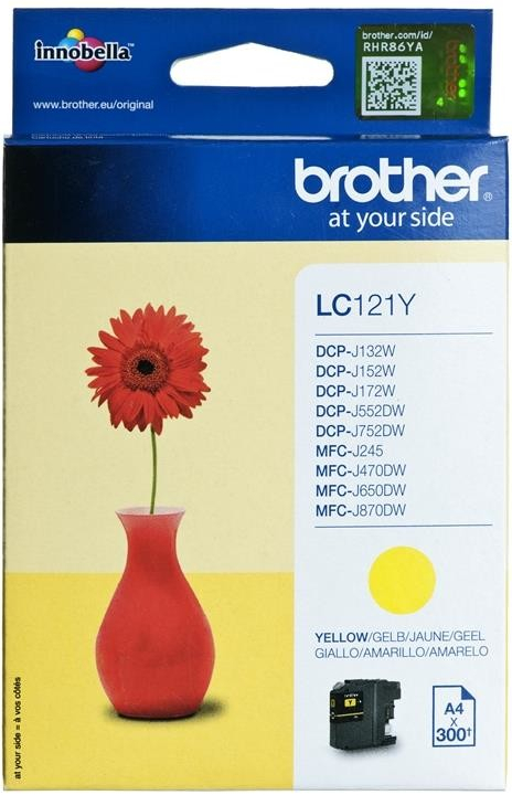 Brother LC-121Y - originální