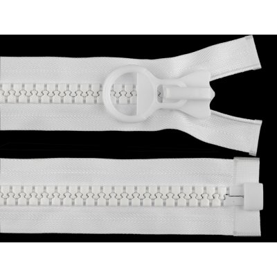 Prima-obchod Kostěný zip extra velký No 20 délka 50 cm, 55 cm, barva 3 (50 cm) bílá – Hledejceny.cz