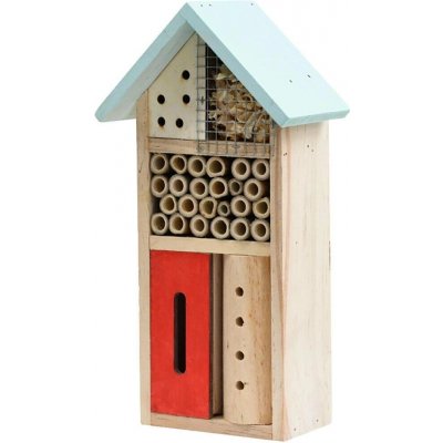 M.A.T. Hotel hmyzí 26 x 13 x 8,5 cm dřevěný mix barev – Sleviste.cz