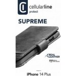 Pouzdro Cellularline Supreme flipové Apple iPhone 14 Plus černé – Zboží Mobilmania