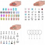 InnoVibe Korálky na výrobu náramků 107 dílů – Zboží Dáma