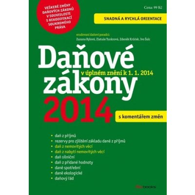 Daňové zákony 2014