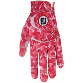 FootJoy Spectrum Womens Golf Glove Červená Levá ML