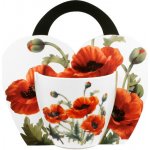 Duo Gifts hrnek v srdci vlčí máky 460 ml – Zboží Dáma