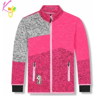 KUGO Dívčí outdoorová HM1981 růžová Růžová – Zboží Dáma