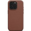 Pouzdro a kryt na mobilní telefon Apple Woolnut Leather Case for iPhone 15 Pro - Cognac