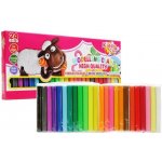 Teddies Modelína/Plastelína NARA 500g 24 barev – Zboží Mobilmania