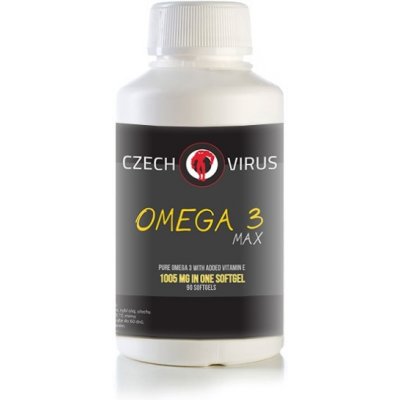 CZECH VIRUS Omega 3 MAX - 90 kapslí