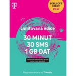 T-Mobile 30 minut, 30 SMS a 1 GB dat - Limitovaná edice – Zbozi.Blesk.cz