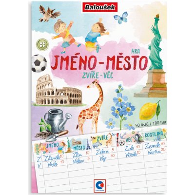 Hra - A5 - Jméno, město – Zboží Živě