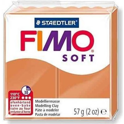 Fimo Staedtler Soft 76 barva koňakově hnědá 56 g – Zbozi.Blesk.cz