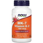 Now Foods Vitamín K2 MK-7 300 mcg Extra Strength 120 veg kapslí – Hledejceny.cz