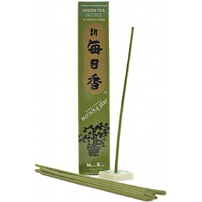 Nippon M/S japonské vonné tyčinky Green Tea 50 ks – Hledejceny.cz