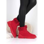 Desun kotníkové boty J56R červené – Zboží Dáma