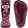 Ewers Stoppersocken SoftStep Eule marone