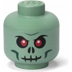 LEGO® úložný box Skeleton 18,5 cm Zelená – Zboží Dáma