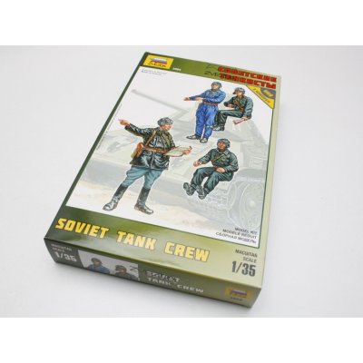 Zvezda Soviet Tank Crew 1:35 3504 – Hledejceny.cz