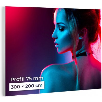 Print.cz Světelný rám Led box na zeď 300 x 200 cm – Zboží Mobilmania