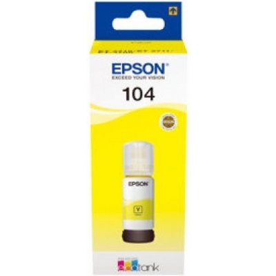 Inkoust Epson 104 Yellow - originální – Zbozi.Blesk.cz