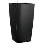 Lechuza Květináč Cubico Premium 30 černá lesklý 30 x 30 x 56 cm – Hledejceny.cz