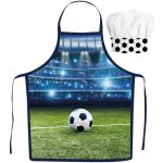 Javoli Chlapecká zástěra s čepicí Fotbalový stadion – Zboží Mobilmania