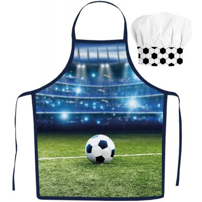 Javoli Chlapecká zástěra s čepicí Fotbalový stadion – Zboží Mobilmania