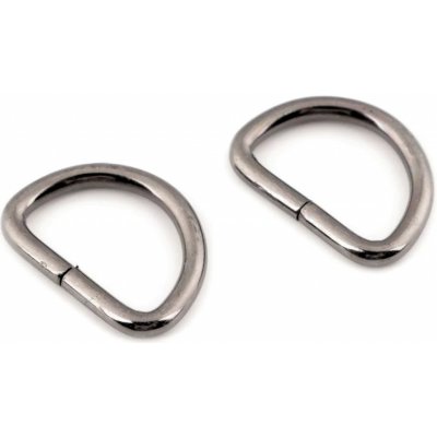 Polokroužek na koženou galanterii š.20 mm 01 černý nikl – Zbozi.Blesk.cz