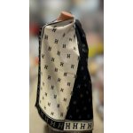 Kašmírový šátek Hall modrá růžová oranžová světle hnědá tmavě hnědá modrá 2 – Zboží Dáma