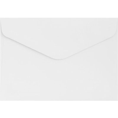 Galeria Papieru Ozdobné obálky hladké - C6, 150 g/m2, bílé, 10 ks
