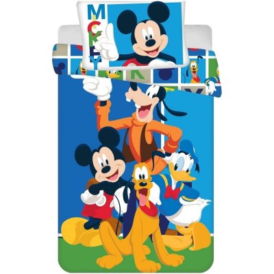 Jerry Fabrics povlečení Mickey and Friends 101544 100 x 135 , 40 x 60 cm – Zboží Mobilmania