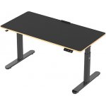 Lama Plus Elektricky výškově nastavitelný stůl HIGHLANDER - 120 cm, černá – Hledejceny.cz
