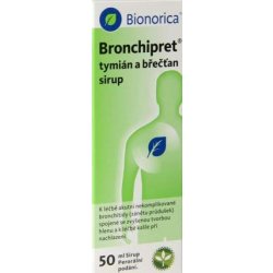 BRONCHIPRET TYMIÁN A BŘEČŤAN POR SIR 1X50ML