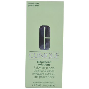 Clinique Blackhead Solutions čisticí pleťový peeling proti černým tečkám 125 ml