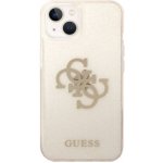Pouzdro Guess Big 4G Full Glitter iPhone 14 Plus - zlaté