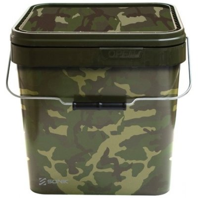 Sonik Kbelík Camo Square Bucket 17l – Zboží Mobilmania