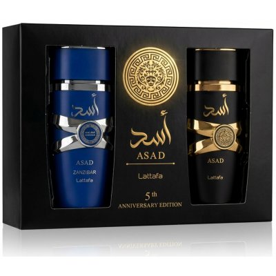 Lattafa Asad EDP Asad 100 ml + EDP Asad Zanzibar 100 ml – Hledejceny.cz