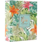 Fandy Fotoalbum kniha 10 x 15 cm 100 fotek Květy zelené 619563 – Zboží Mobilmania