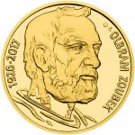 Česká mincovna Zlatá medaile Olbram Zoubek proof číslováno 1 oz – Zboží Mobilmania