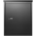 SucceBuy Poštovní schránka na balíky s číselným zámkem 39x27x52,2CM Černá – Hledejceny.cz