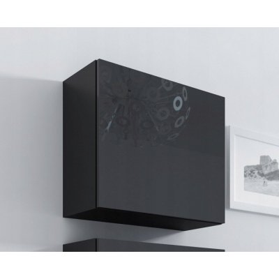 Cama Kvadrát skříňka VIGO plná 50 závěsná Barva: černá – Zboží Mobilmania