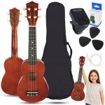 Luna Guitars Suprimo UK21 SET DW – Sleviste.cz