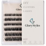 GloryStyles Samolepící segmentové řasy Invisible Band N237 dlouhé (10 - 16 mm) – Sleviste.cz