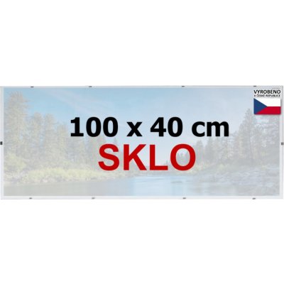 BFHM Rám na puzzle Euroclip 100x40cm sklo