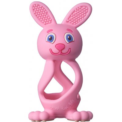 Brush baby Bobbie Bunny kousátko růžová – Zboží Dáma