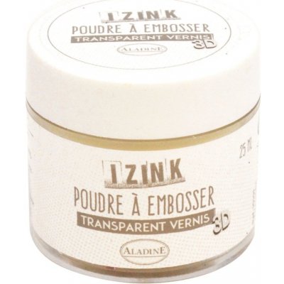 Embosovací prášek Aladine, 25 ml - clear high, průhledný – Zboží Dáma
